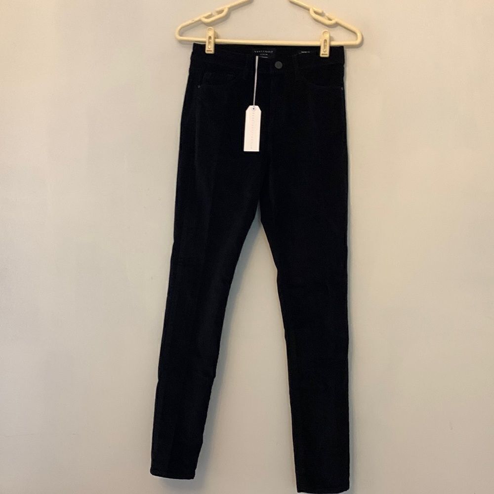 Sanctuaryāblack corduroyĀ jeans Social skinny StandardāriseāSizeā2āNWT